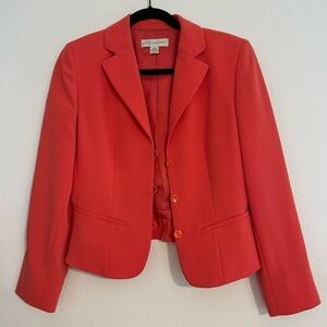 Orange blazer - Petite Sophisticate